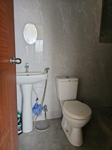 Common Bathroom Two Image of 650 Sq.ft 1.5 BHK Apartment / Flat for rent in Mainland Valencia, Wagholi Pune for Rs. 17000