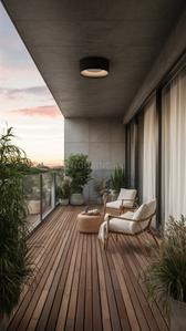 Balcony Image of 533 Sq.ft 1 BHK Apartment / Flat for sale in Godrej Tower 7 The Highlands Godrej City, Panvel Navi Mumbai for Rs. 6999000