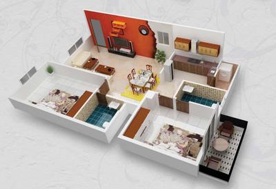 Image of 1400 Sq.ft 3 BHK Apartment / Flat for sale in Dwaraka Sai Manor, Ramamurthy Nagar, Bengaluru for Rs. 12800000