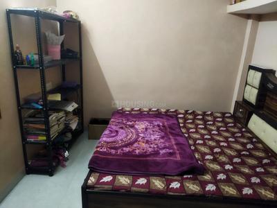 Bedroom Image of 500 Sq.ft 1 BHK Builder Floor for rent in Sukhliya Indore for Rs. 10000