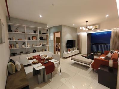 Living Room Image of 1000 Sq.ft 2 BHK Apartment / Flat for sale in CCI Rivali Park Skyleap, Borivali East Mumbai for Rs. 26500000