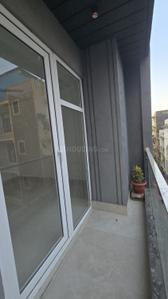Balcony Image of 1000 Sq.ft 3 BHK Builder Floor for sale in Rajpur Khurd Extension New Delhi for Rs. 6800000