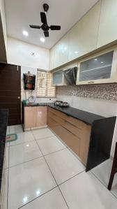 Kitchen Image of 1400 Sq.ft 3 BHK Duplex for rent in New Waghodia Road Vadodara for Rs. 25000