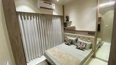 Bedroom Image of 654 Sq.ft 1 BHK Apartment / Flat for sale in Amber One, Dombivli East Thane for Rs. 5426897