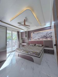 Bedroom Image of 725 Sq.ft 3 BHK Builder Floor for sale in Aakriti Infra Luxury Apartment, Deenpur New Delhi for Rs. 5500000
