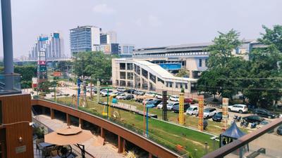 Balcony Image of 500 Sq.ft 1 RK Studio for rent in Omaxe India Trade Centre, Alpha II Greater Noida for Rs. 20000
