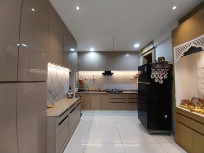 Kitchen Image of 1900 Sq.ft 3 BHK Apartment / Flat for sale in Raama Skyz, Sama Savli Vadodara for Rs. 7500000