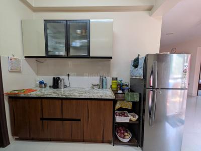 Kitchen Image of 1345 Sq.ft 3 BHK Apartment / Flat for rent in Disha Courtyard, Whitefield Bengaluru for Rs. 52000