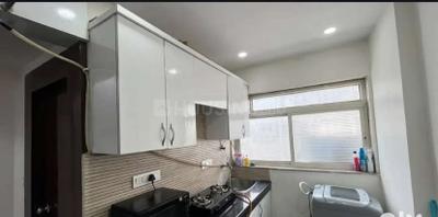Kitchen Image of 500 Sq.ft 1 BHK Builder Floor for rent in Moti Nagar New Delhi for Rs. 25000