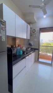 Kitchen Image of 900 Sq.ft 2 BHK Apartment / Flat for rent in K Raheja Interface Heights, Malad West Mumbai for Rs. 70000