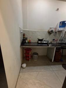 Kitchen Image of 300 Sq.ft 1 RK Builder Floor for rent in Mahalakshmi Nagar Indore for Rs. 12000