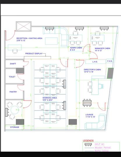 Others image of 1450.0 Sq.ft  Ready to use Office Space for rent in Sanidhya for 150900