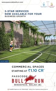 Commercial image of 705.0 Sq.ft  Bare shell Office Space for sale in Malad West for 11000000