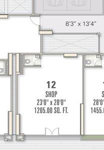 Others image of 625.0 Sq.ft   Shop for sale in Gujarat International Finance Tec City for 32500000