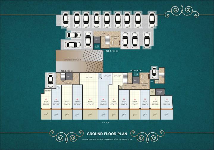 Others image of 215.0 Sq.ft  Bare shell Office Space for sale in Kalyan West for 4515000
