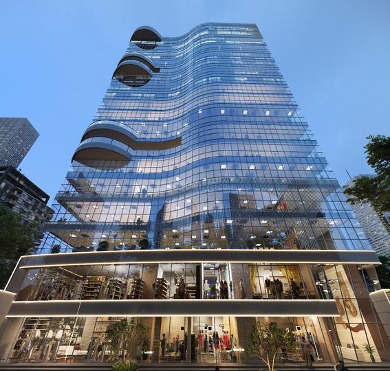 Entrance image of 559.0 Sq.ft  Bare shell Office Space for sale in Bandra West for 35000000