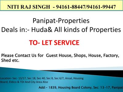 Others image of 1600.0 Sq.ft   Commercial Property for rent in HUDA for 15000