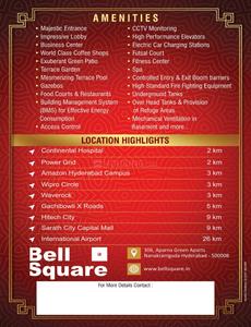 Commercial image of 65000.0 Sq.ft  Bare shell Office Space for sale in Kokapet for 4500000