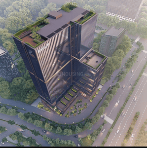 Outside View image of 1900.0 Sq.ft  Bare shell Office Space for sale in Gujarat International Finance Tec City for 15000000