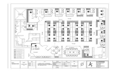 Floor Plan image of 3400.0 Sq.ft  Ready to use Office Space for rent in Powai for 675000