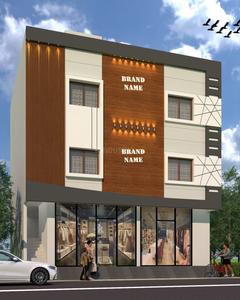 Outside View image of 800.0 Sq.ft   Showroom for rent in Mathikere for 200000