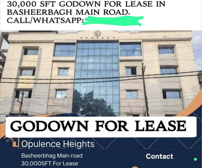 Others image of 25000.0 Sq.ft  Ready to use Office Space for rent in Basheer Bagh for 900000