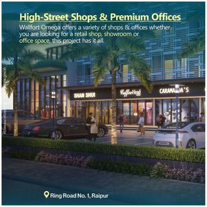 Outside View image of 1036.0 Sq.ft  Bare shell Office Space for sale in Gurumukh Singh Nagar for 8800000