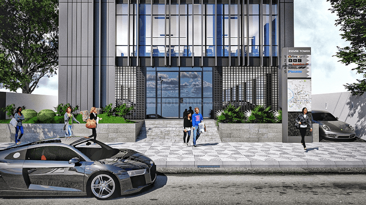 Entrance image of 4500.0 Sq.ft Ready to use Office Space for rent in Madipakkam for 500000