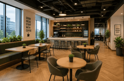 Bare shell Office Space