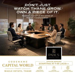 Others image of 689.0 Sq.ft  Bare shell Office Space for sale in Thane West for 7400000
