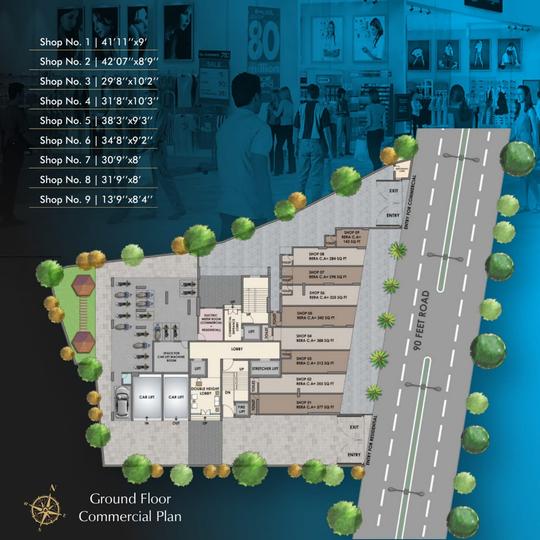 Commercial image of 254.0 Sq.ft  Ready to use Office Space for sale in Mulund East for 10000000