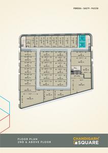 Others image of 430.0 Sq.ft pre-leased Ready to use Office Space for sale in Chandigarh Airport Area for 6500000