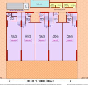 Others image of 1545.0 Sq.ft  Bare shell Office Space for sale in Belapur CBD for 27000000