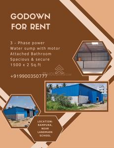Others image of 1500.0 Sq.ft Warehouse for rent in Rampura for 25000