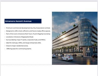 Outside View image of 1175.0 Sq.ft  Ready to use Office Space for sale in Hadapsar for 19300000