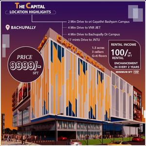 Commercial image of 400.0 Sq.ft   Shop for rent in Bachupally for 15000