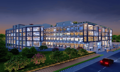 Outside View image of 152.0 Sq.ft   Shop for sale in Kondhwa for 4900000