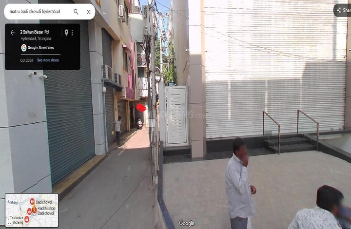 Outside View image of 585.0 Sq.ft   Shop for rent in Kachiguda for 30000