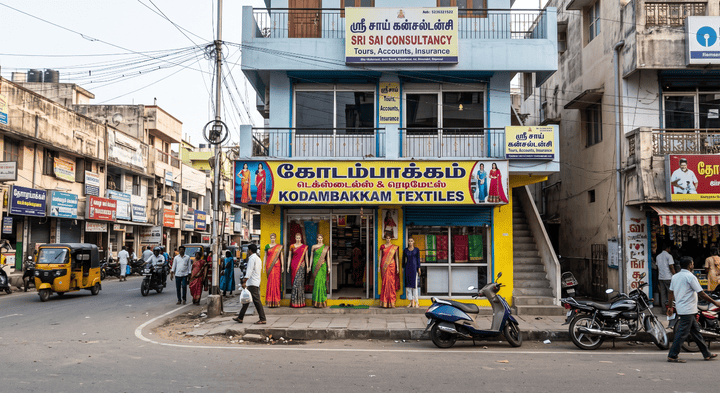 Entrance image of 600.0 Sq.ft   Shop for sale in Kodambakkam for 8500000