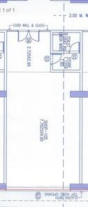 Floor Plan image of 551.0 Sq.ft   Shop for rent in Tathawade for 52000