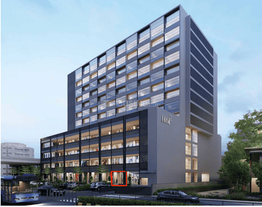 Entrance image of 1111.0 Sq.ft   Showroom for rent in Ambli for 320000