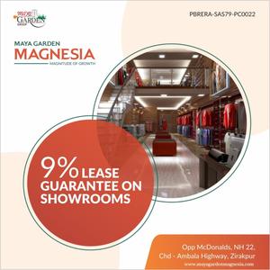 Commercial image of 1050.0 Sq.ft pre-leased Showroom for sale in Chandigarh Airport Area for 5014000