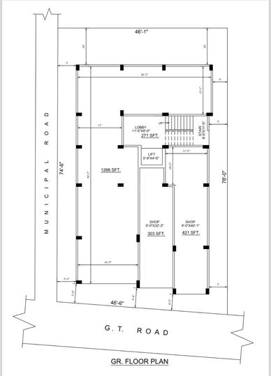 Others image of 1200.0 Sq.ft   Showroom for sale in Konnagar for 15000000