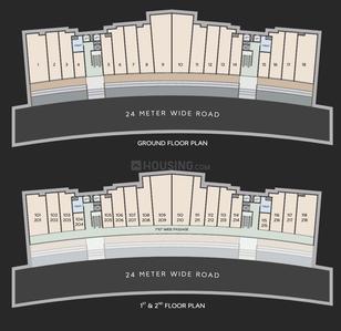 Floor Plan image of 540.0 Sq.ft   Shop for rent in Motera for 55000