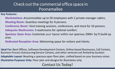 Others image of 2100.0 Sq.ft  Bare shell Office Space for rent in Poonamallee for 50000