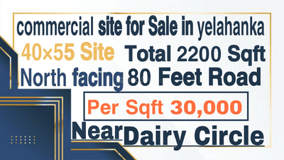 Others image of 2200.0 Sq.ft   Commercial Plot for sale in Yelahanka Satellite Town for 66000000