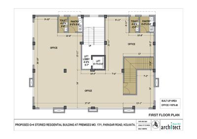 Commercial image of 1879.0 Sq.ft  Bare shell Office Space for sale in Kalighat for 35220000