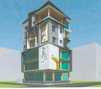 Outside View image of 1311.0 Sq.ft   Showroom for sale in Baguiati for 86574000