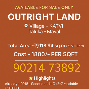 Others image of 75000.0 Sq.ft   Commercial Plot for sale in Katvi for 135000000