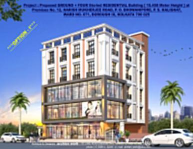 Outside View image of 9500.0 Sq.ft   Showroom for sale in Bhowanipore for 305000000